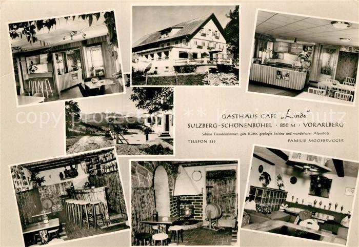 Sulzberg Vorarlberg Gasthaus Cafe Linde