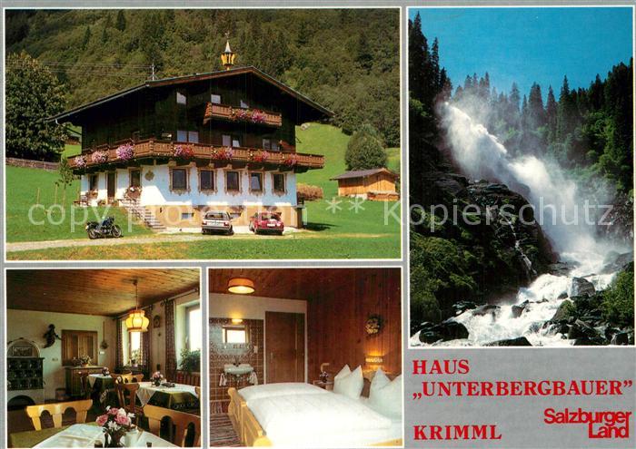 Krimml Haus Unterbergbauer Wasserfall