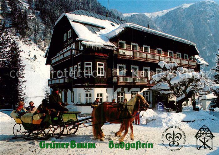 Badgastein Hotel Gruener Baum
