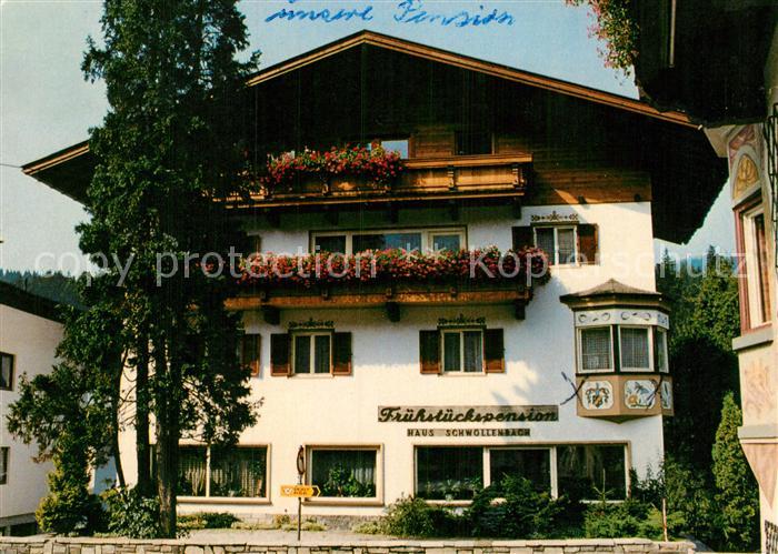 Hopfgarten Brixental Fruehstueckspension Haus Schwoellenbach