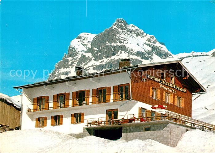 Warth Vorarlberg Gasthof Jaegeralpe