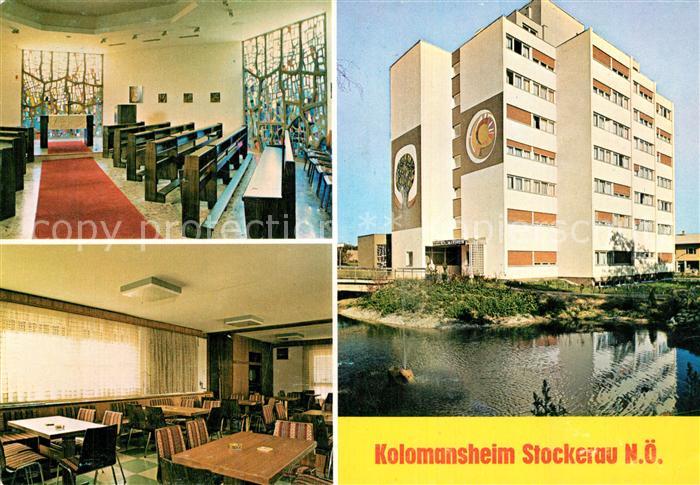 Stockerau Niederoesterreich Kolomansheim Kapelle Tagraum
