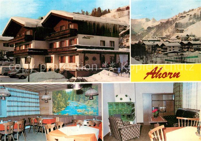 Hinterglemm Saalbach Fruehstueckspension Ahorn