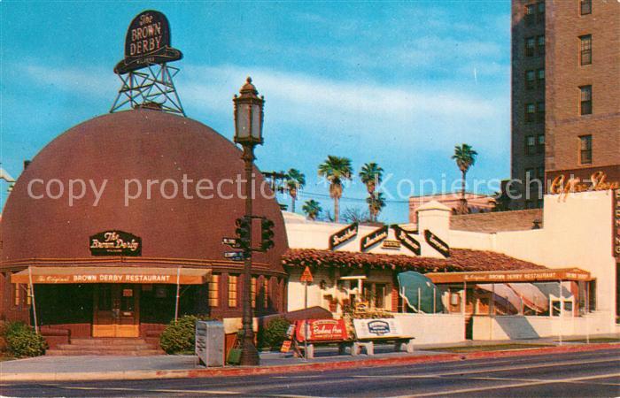 Los Angeles California Brown Derby Restaurant