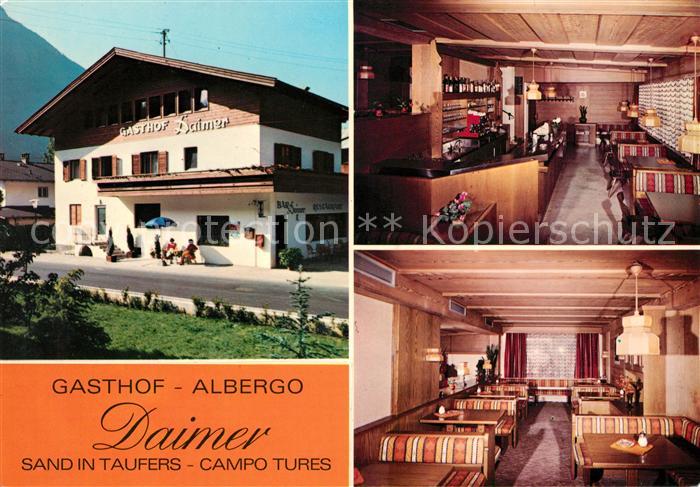 Sand Taufers Gasthof Albergo Daimer Gasträume