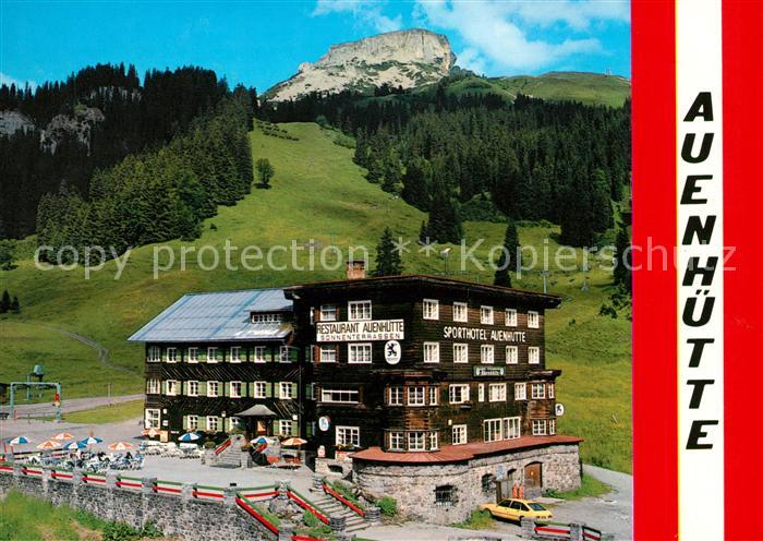 Hirschegg Kleinwalsertal Vorarlberg Berggasthof Auenhuette