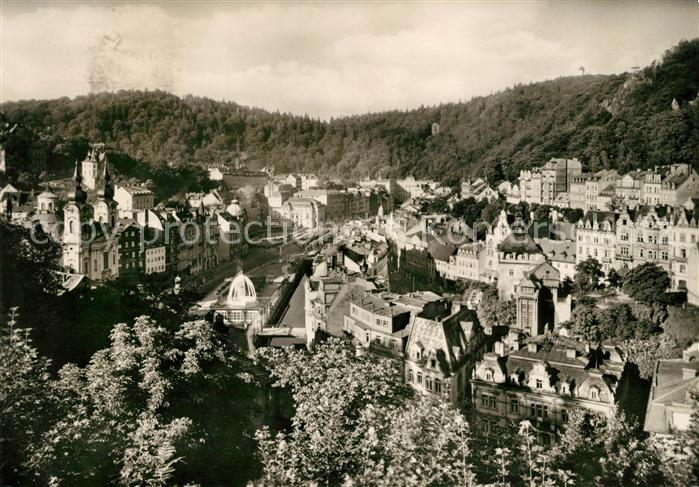 Karlovy Vary Stadtblick