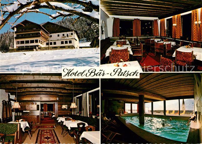 Patsch Hotel Baer Gastraeume Hallenbad