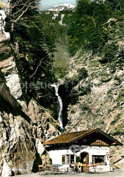 Tirol Region Hofers Gaichtpass Kiosk