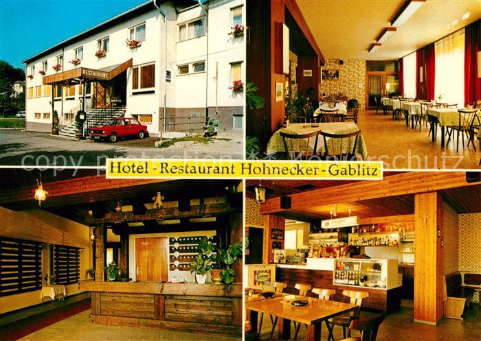 Gablitz Hotel Restaurant Hohnecker Gastraeume