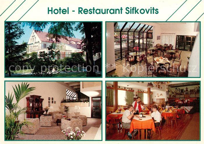 Rust Burgenland Hotel Restaurant Sifkovits Gastraeume