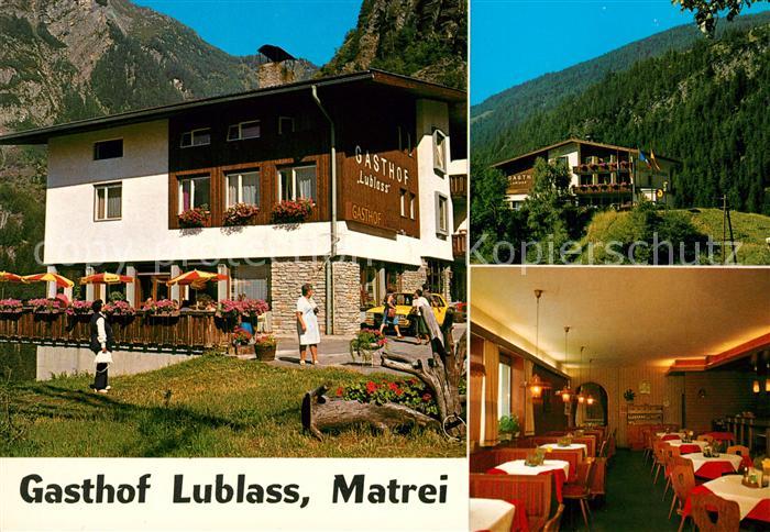 Matrei Osttirol Gasthof Lublass Gastraeume