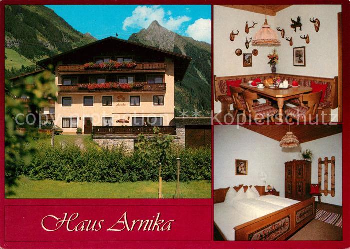 Brandberg Tirol Haus Arnika Gaststube Zimmer