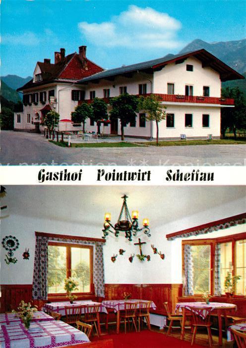 Scheffau Tennengebirge Gasthof Pointwirt Gastraum