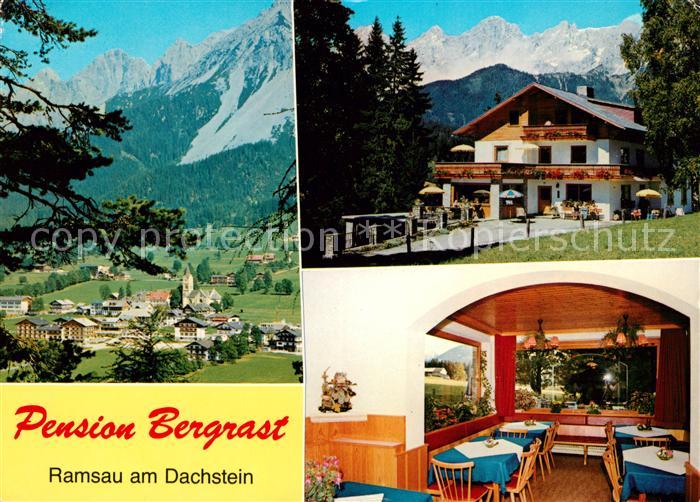 Ramsau Dachstein Steiermark Pension Bergrast Gaststube Panorama