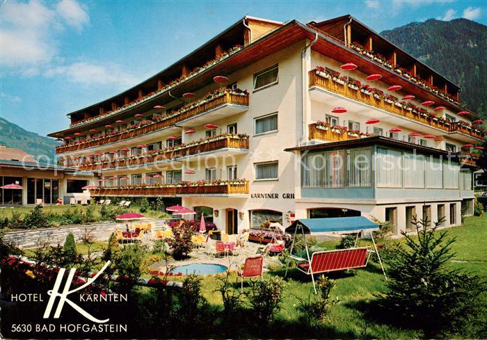Bad Hofgastein Hotel Kaernten