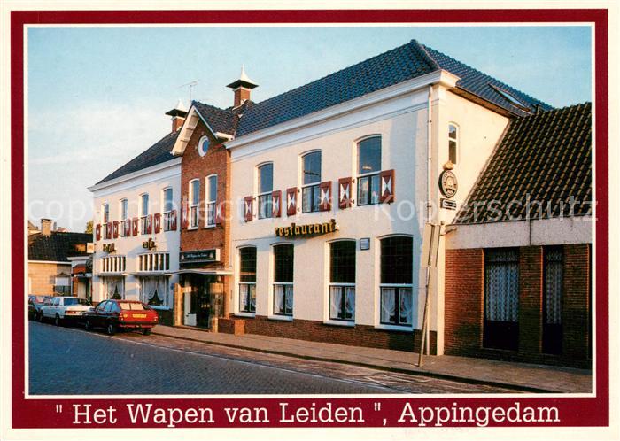 Appingedam Groningen Hotel Restaurant Het Wapen von Leiden