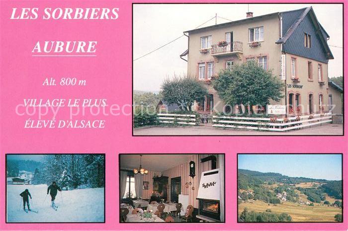 Ribeauville Haut Rhin Elsass Les Sorbiers Panorama Winter