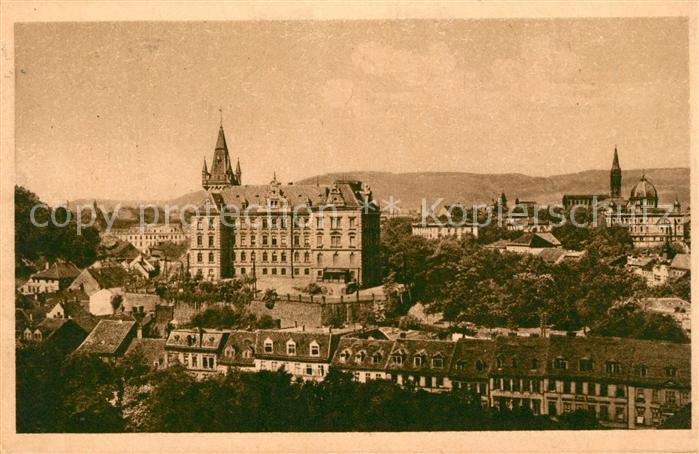Teplitz-Schoenau Teplice Gymnasium Panorama