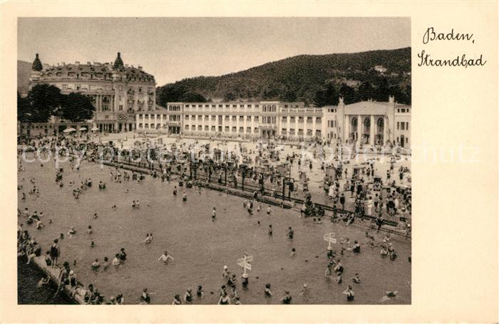 Baden Wien Strandbad
