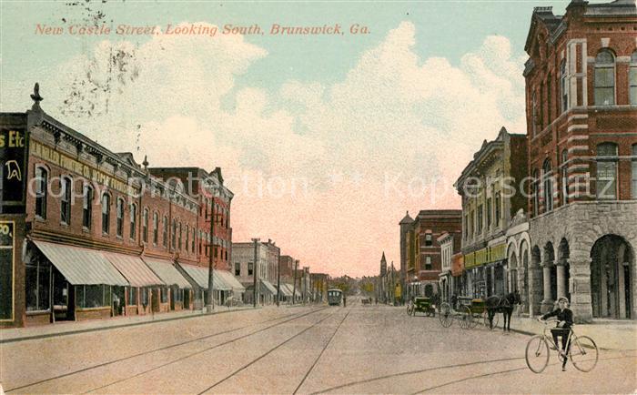 Brunswick Georgia New Castle Street