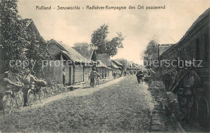 Russland Senowischki Radfahrer Kompagnie