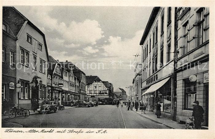 Luenen Alter Markt Strasse der S A