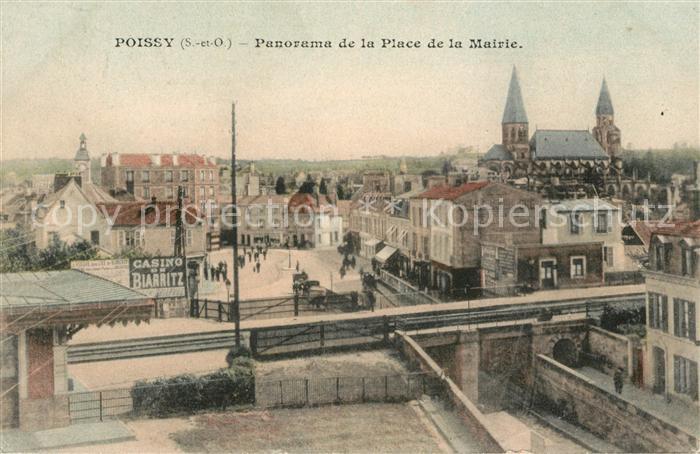 Poissy Panorama Place de la Mairie