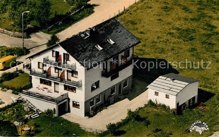 Willingen Sauerland Fliegeraufnahme Haus Erika
