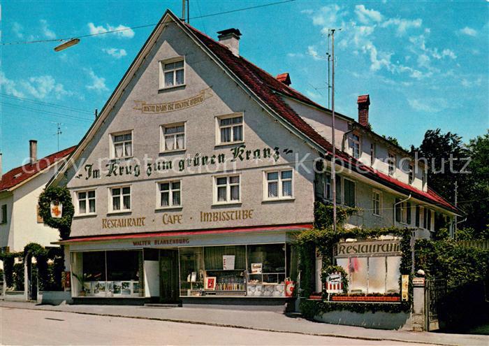 Lindenberg Allgaeu Restaurant Cafe Imbissstube Im Krug zum gruenen Kranz