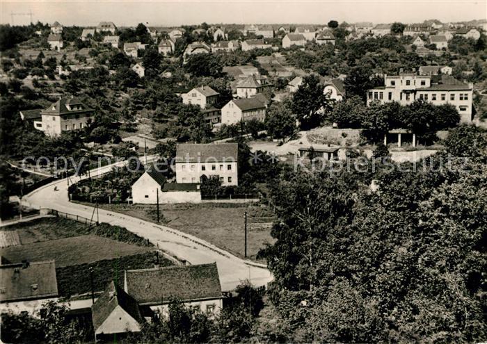 Radebeul Fliegeraufnahme Lindenau Haus der Werktaetigen