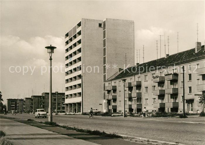 Weissenfels Saale Merseburger Strasse Hochhaus