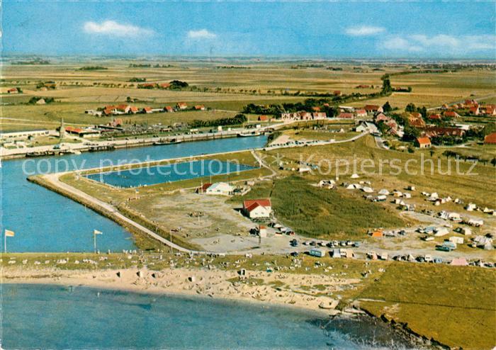 Bensersiel Fliegeraufnahme