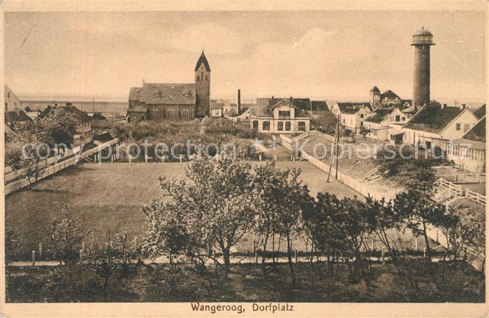 Wangerooge Nordseebad Dorfplatz