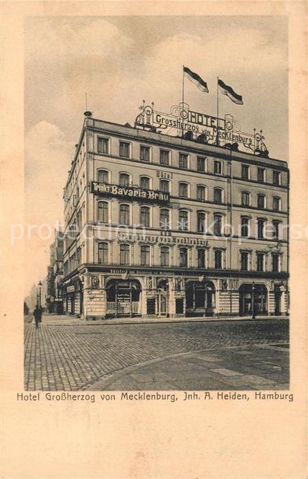 HAMBURG  CITY Hotel Grossherzog von Mecklenburg