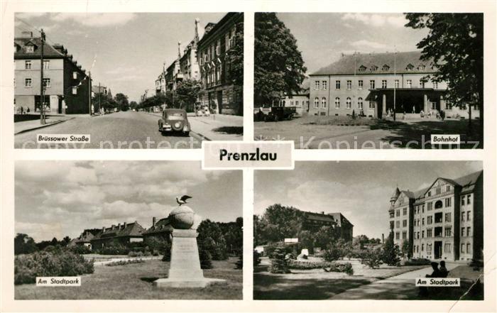 Prenzlau Bahnhof Stadtpark Bruessower Strasse