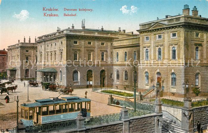 Krakow Krakau Bahnhof