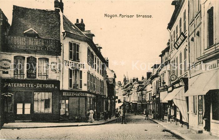 Noyon Oise Pariser Strasse