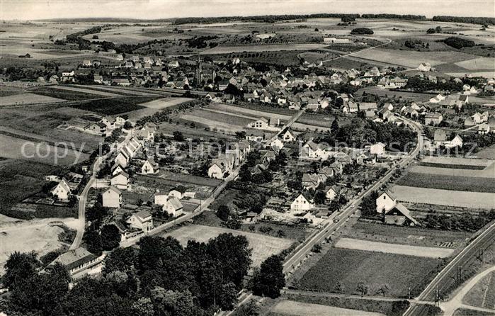 Scherfede Fliegeraufnahme