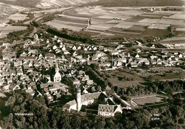 Weikersheim Fliegeraufnahme