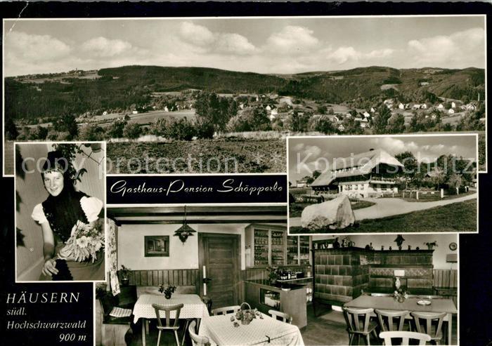 Haeusern Schwarzwald Gasthaus Schnoepperle