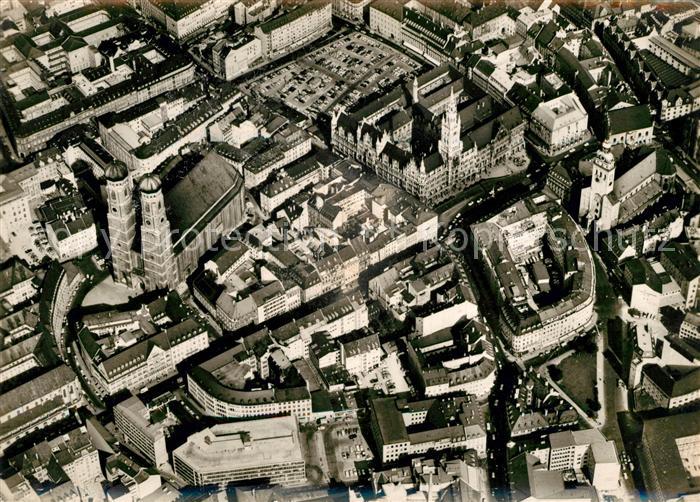 Muenchen Bayern Fliegeraufnahme