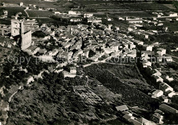 Chateauneuf-du-Pape Fliegeraufnahme