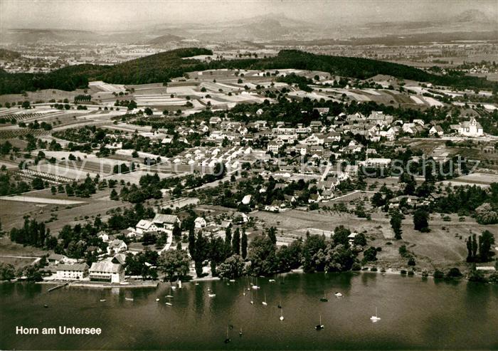 Horn Untersee Fliegeraufnahme