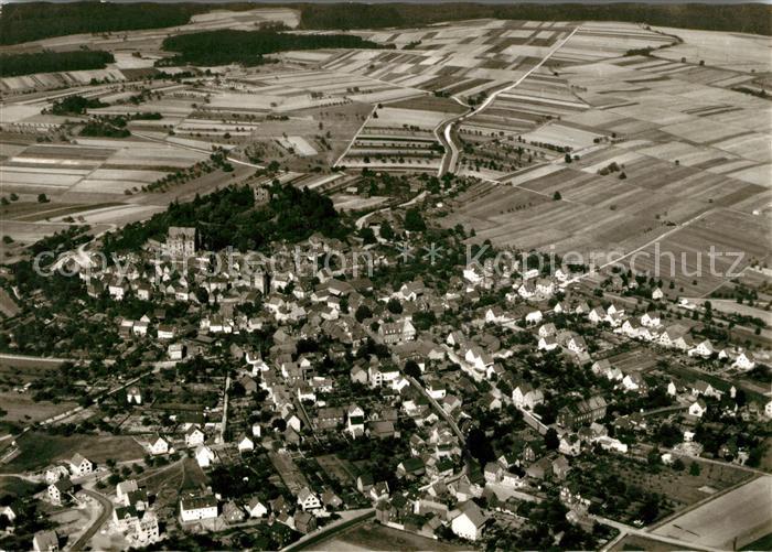 Staufenberg Hessen Fliegeraufnahme Burgruine
