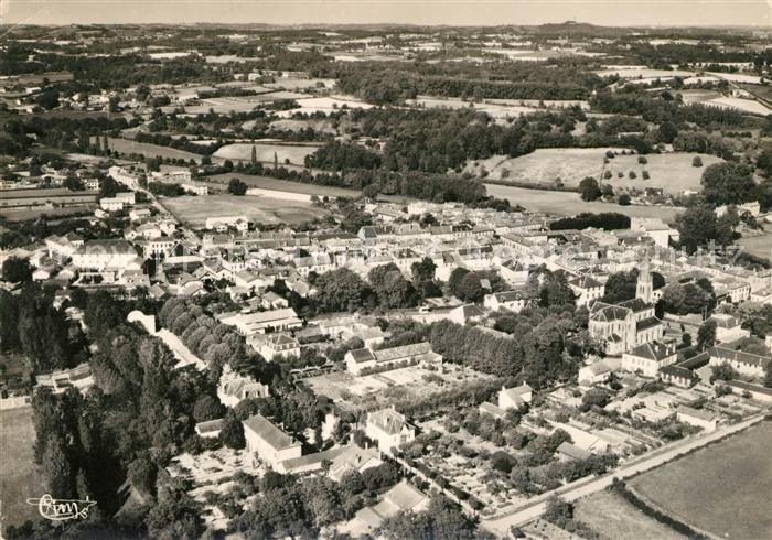 Saint-Palais Pyrenees-Atlantiques Fliegeraufnahme