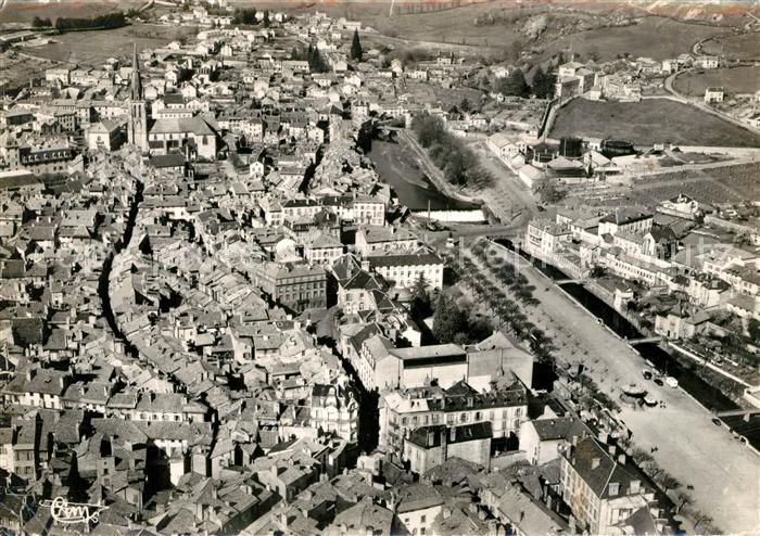 Aurillac Fliegeraufnahme