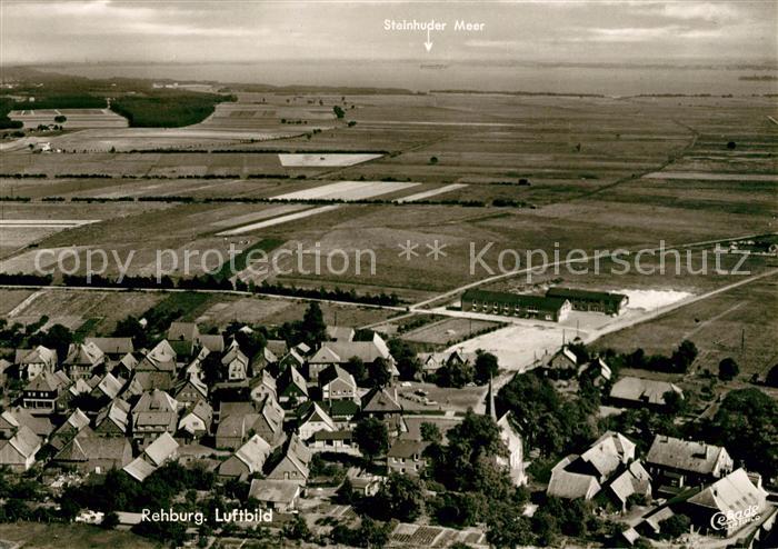 Rehburg Bad Fliegeraufnahme Steinhuder Meer