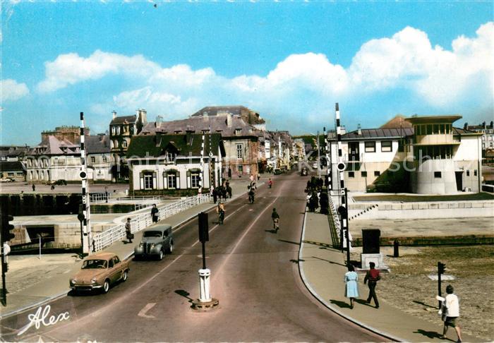 Cherbourg Pont tourant Rue du Val de Saire