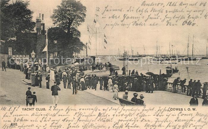 Cowes Castle Isle of Wight Yacht Club